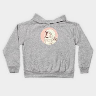 Astronaut Girl Kids Hoodie